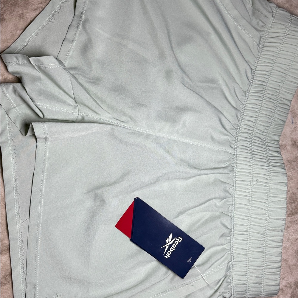 Reebok Mint Green Workout Shorts